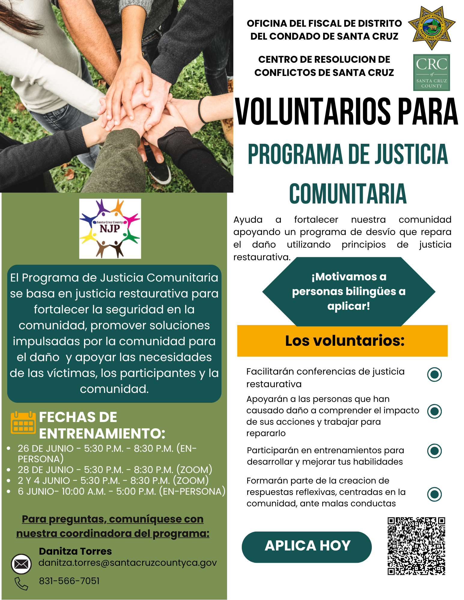 Neighborhood Justice Program
